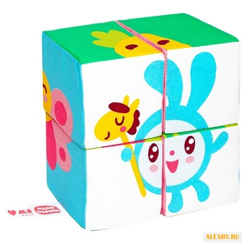 Кубики-пазлы Мякиши Собери