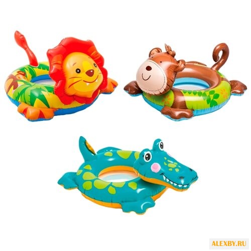 Надувной круг Intex Животные
