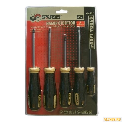 Набор отверток SKRAB 41381