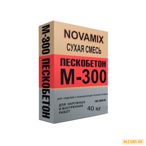 Пескобетон NOVAMIX М-300 40 кг