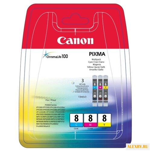 Картридж Canon CLI-8 C M Y