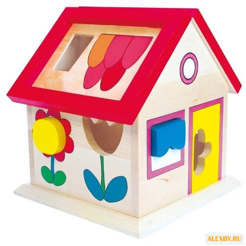 Сортер Bino Игрушечный домик