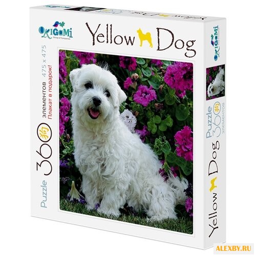 Пазл Origami Yellow Dog Собачка