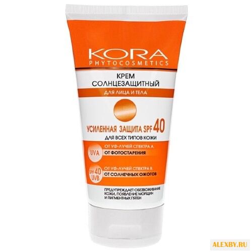 Kora Крем солнцезащитный SPF 40