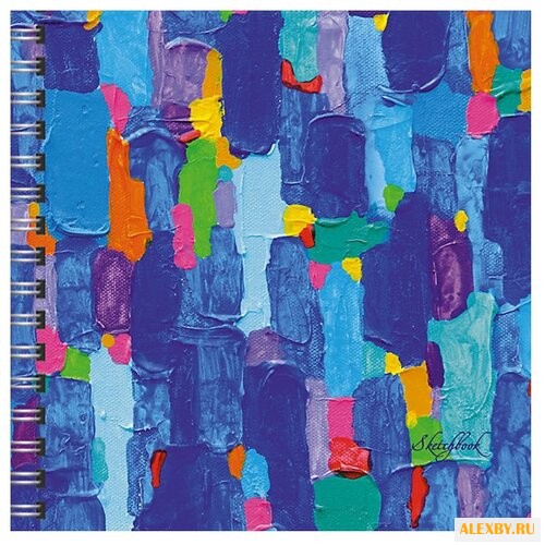 Скетчбук Канц-Эксмо Лазурная