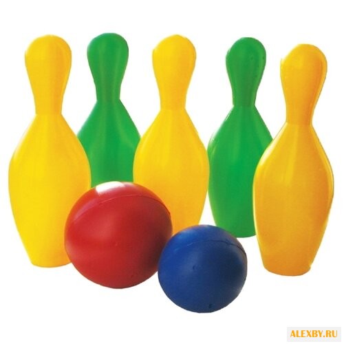 Игровой набор Пластмастер Кегли