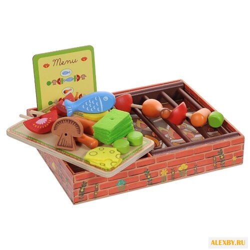 Набор продуктов с посудой DJECO