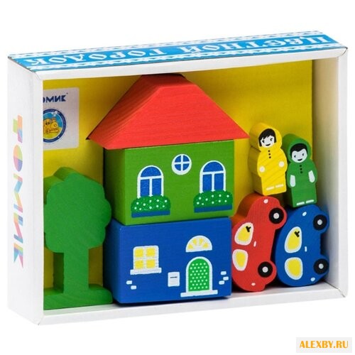 Кубики Томик Цветной городок