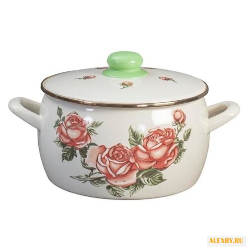 Кастрюля METROT Роза 75 л