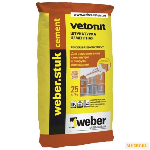 Штукатурка Weber Stuk Cement 25