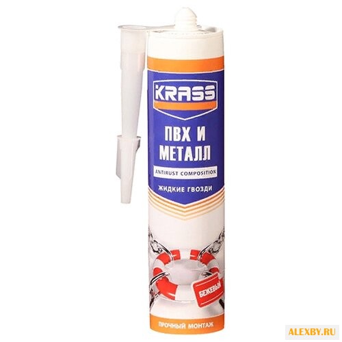 Монтажный клей Krass ПВХ и