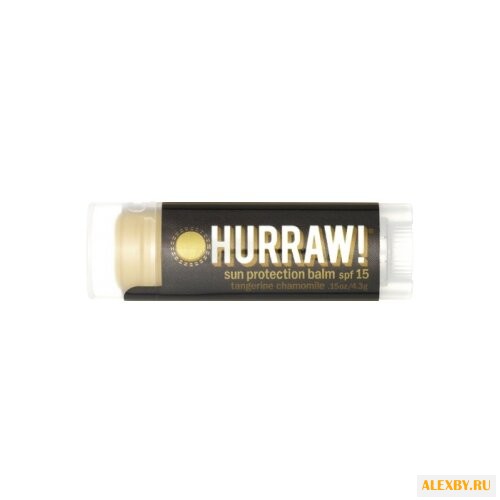 Hurraw! Бальзам для губ Sun