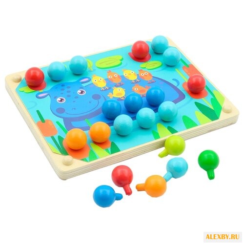 Шнуровка Игрушки из дерева