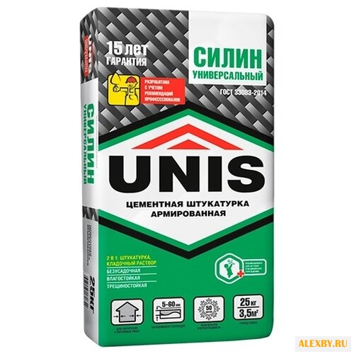Штукатурка Unis Силин