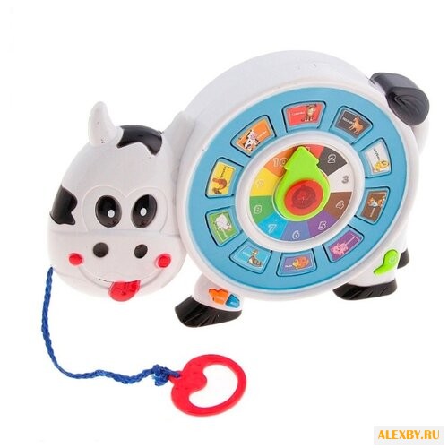 Каталка-игрушка Zhorya Коровка