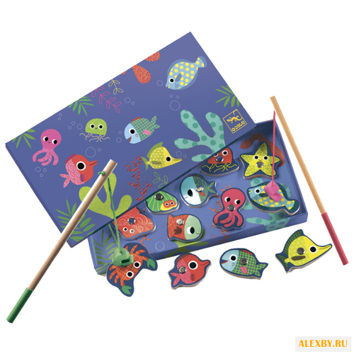 Бирюлька DJECO Рыбалка Цвета