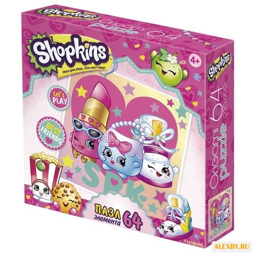 Пазл Origami Shopkins Стильные