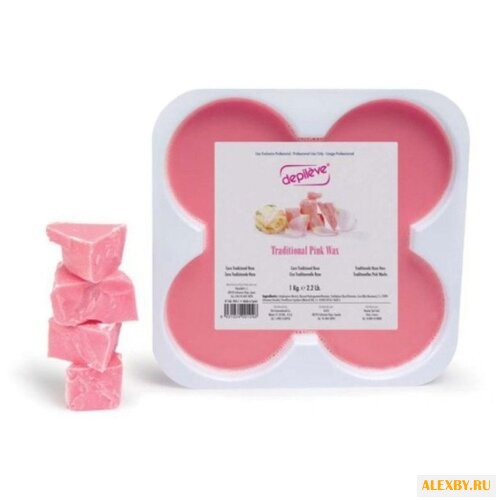 Depileve Горячий воск розовый в