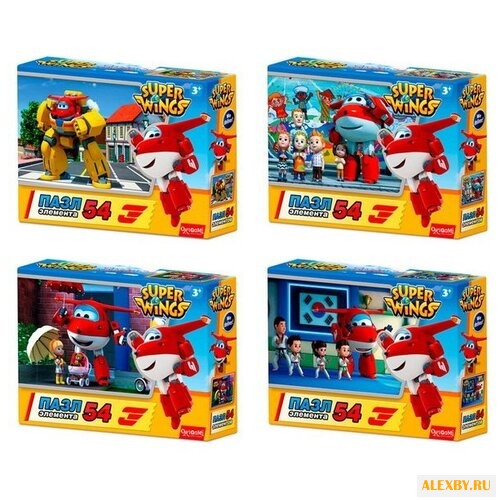 Пазл Origami SuperWings 02995 в