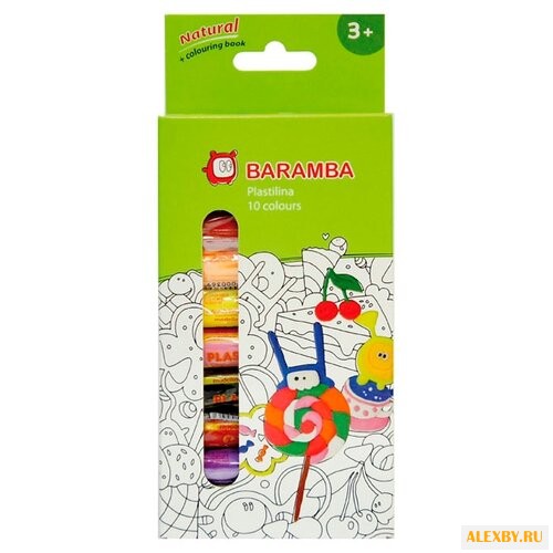 Пластилин BARAMBA Натуральный