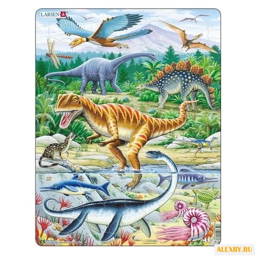 Рамка-вкладыш Larsen Динозавры