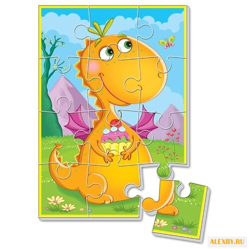 Пазл Vladi Toys Диномир