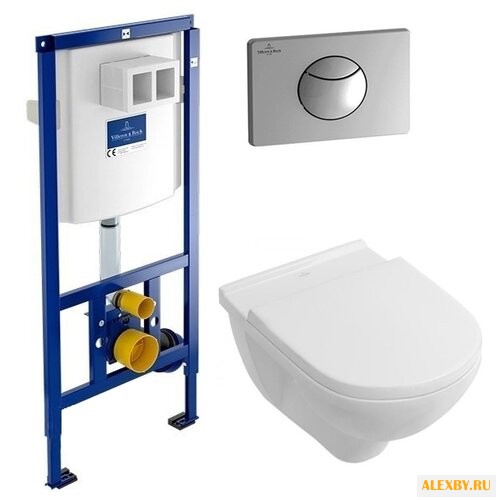 Унитаз с инсталляцией Villeroy