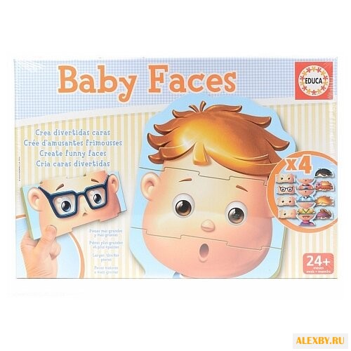 Набор пазлов Educa Лица 15864