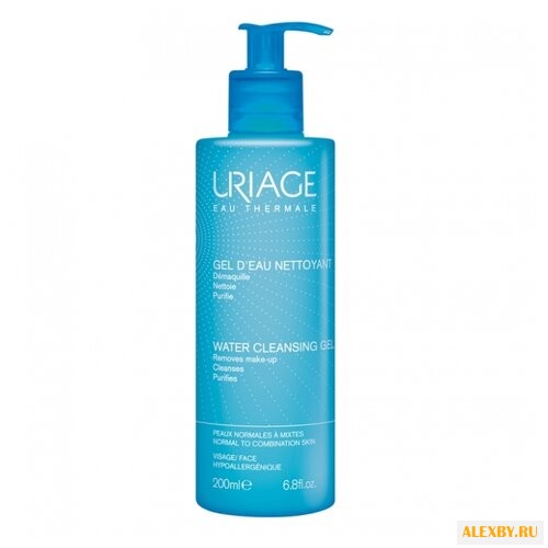 Uriage гель очищающий