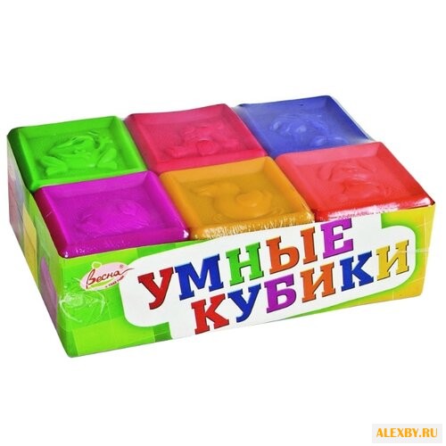 Кубики Весна Умные В1729
