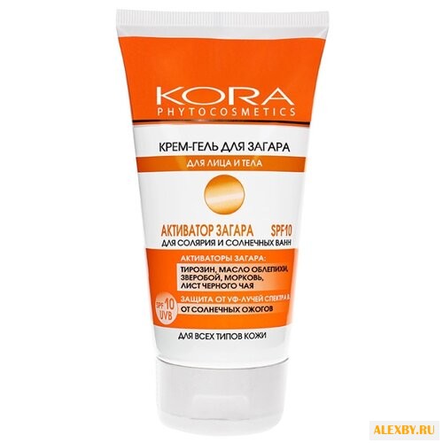 Kora Крем-гель активатор загара