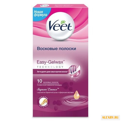 Veet Восковые полоски Easy