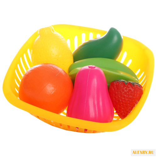 Набор продуктов с посудой