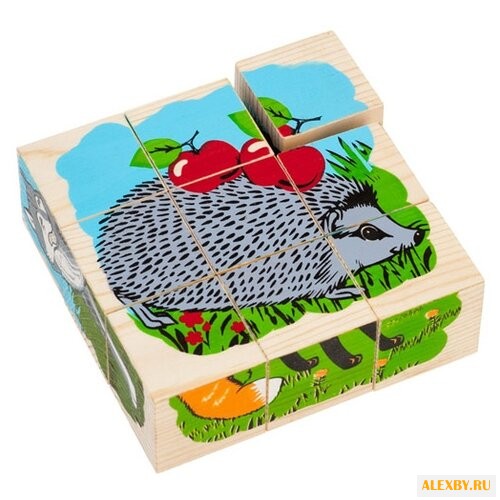 Кубики-пазлы Томик Животные