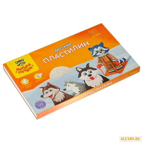 Пластилин Мульти-Пульти Енот на