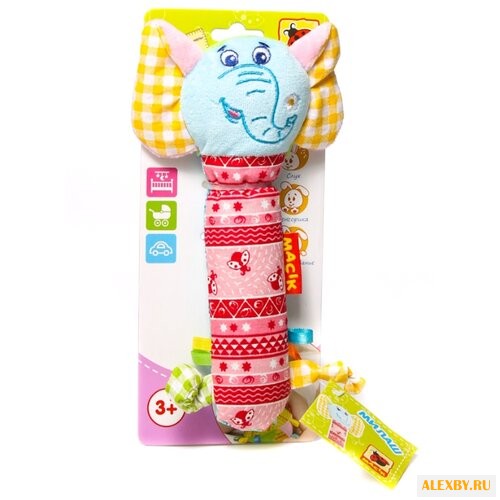 Погремушка Macik Зоопарк Слон