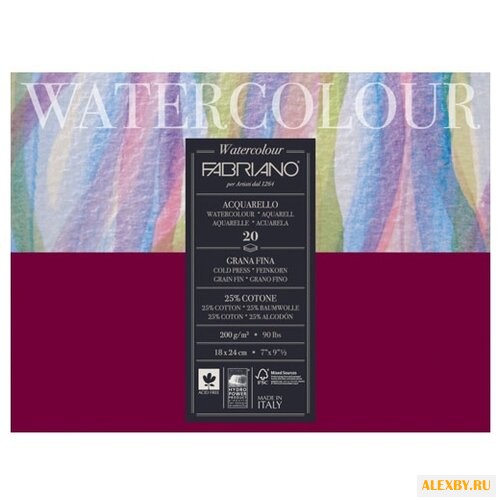 Альбом для акварели Fabriano