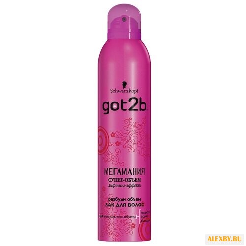 Got2b Лак для волос Мегамания