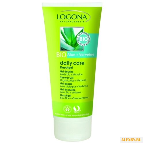 Гель для душа Logona Bio aloe +