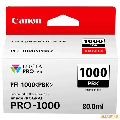 Картридж Canon PFI-1000PBK