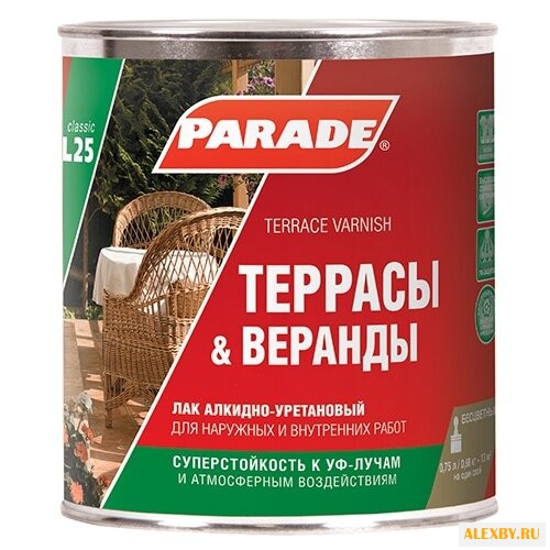 Лак Parade L25 Террасы &