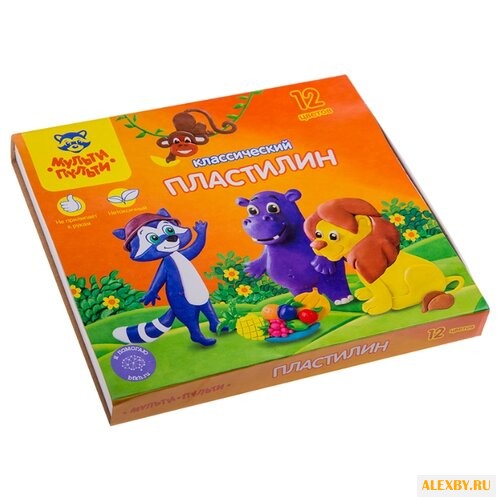 Пластилин Мульти-Пульти