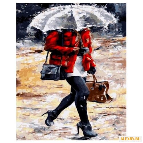 Цветной Картина по номерам На