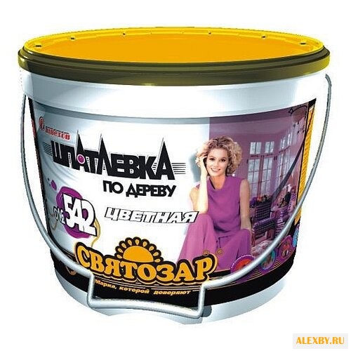 Шпатлевка СВЯТОЗАР 542 по дереву