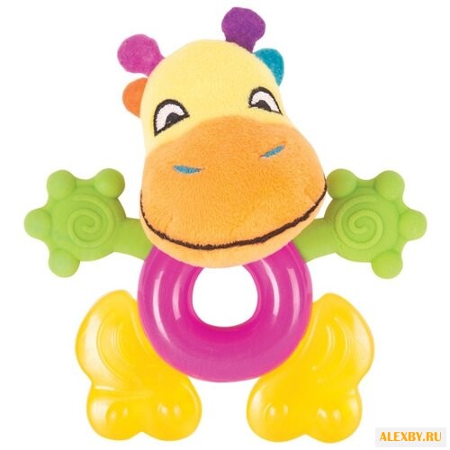 Прорезыватель-погремушка Happy