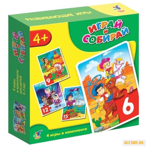 Набор пазлов Дрофа-Медиа Играй