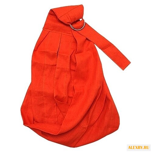 Слинг Бим-Бом с кольцами Люкс лен