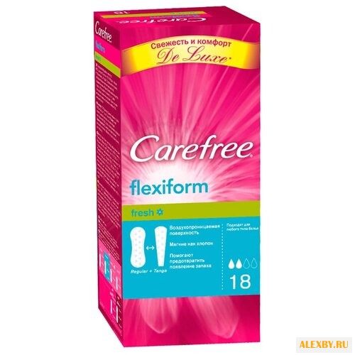 Carefree прокладки ежедневные