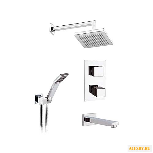 Верхний душ Remer Qubika Thermo