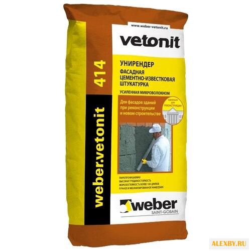 Штукатурка Weber Vetonit 414 25